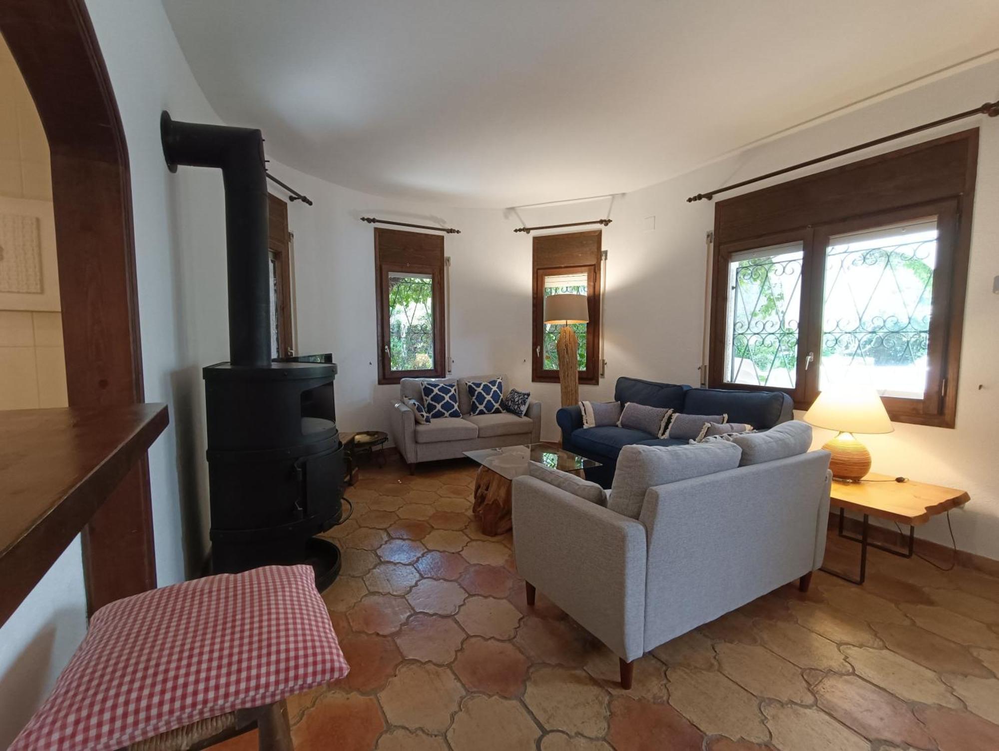 Villa Dos Calas - Bonita Villa De Estilo Rustico Y Piscina De Agua Salada Л'Амеля-да-Мар Екстер'єр фото