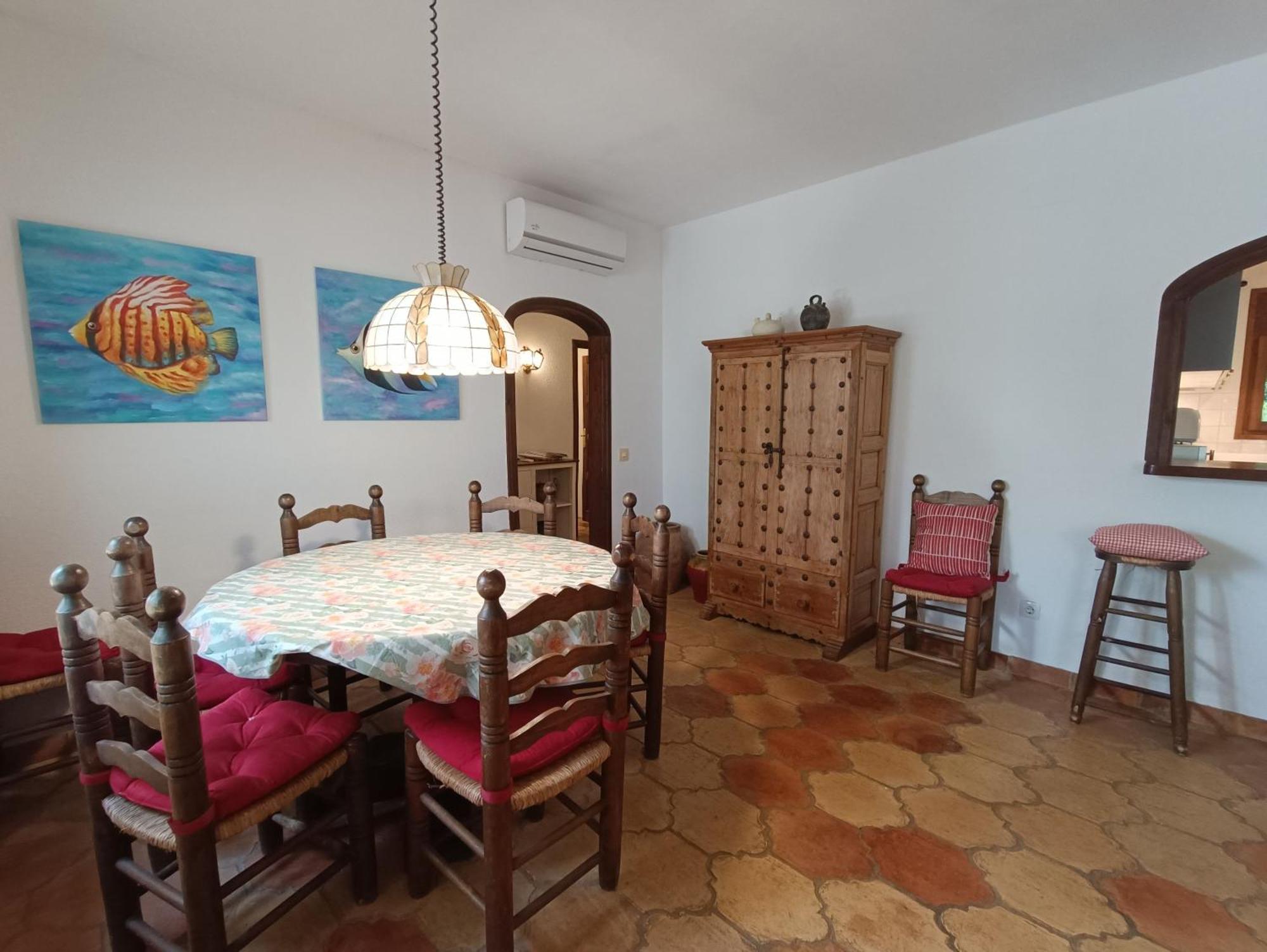 Villa Dos Calas - Bonita Villa De Estilo Rustico Y Piscina De Agua Salada Л'Амеля-да-Мар Екстер'єр фото