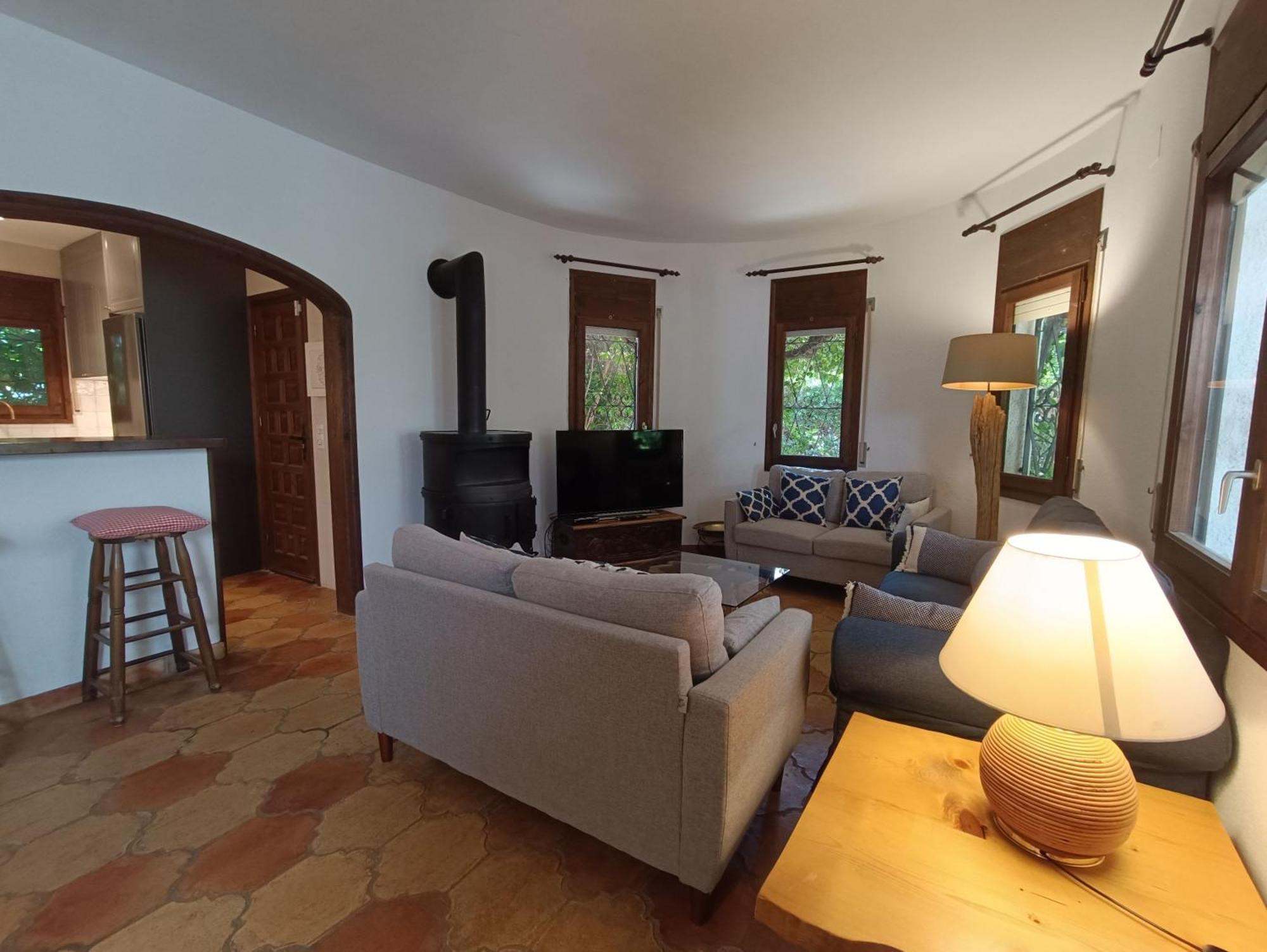 Villa Dos Calas - Bonita Villa De Estilo Rustico Y Piscina De Agua Salada Л'Амеля-да-Мар Екстер'єр фото